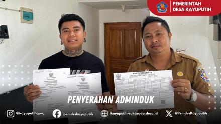 PENYERAHAN ADMINDUK